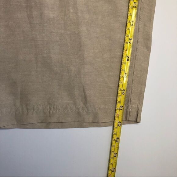 Tommy Bahama Women’s Linen & Silk Pants Straight Leg Flat Front Size 8 - Picture 11 of 11